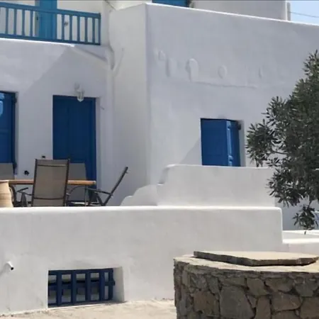 Mykonian Classy Cycladic Style 5 Mins To Ornos Beach! アパート